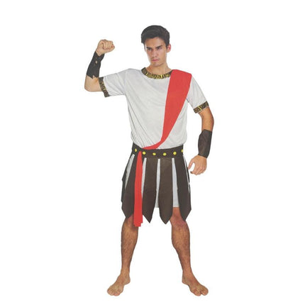 Men's Caesar Costume Roman Fancy Dress Party.