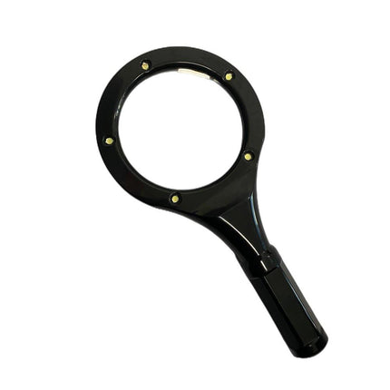 LED Hand-Held 66mm Magnifying Glasses with high brightness.