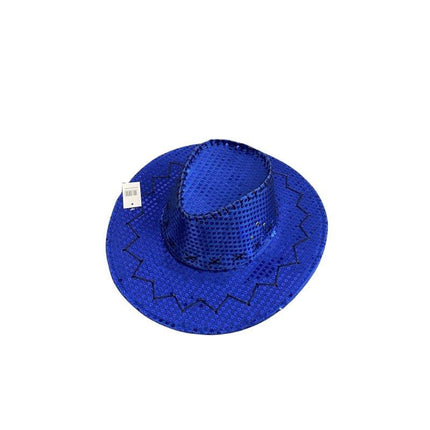 Sequin Cowboy Hat party hat - Pink.