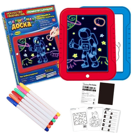 Magic Drawing Pad Electronics LED Writing Board Creative Art For Children.