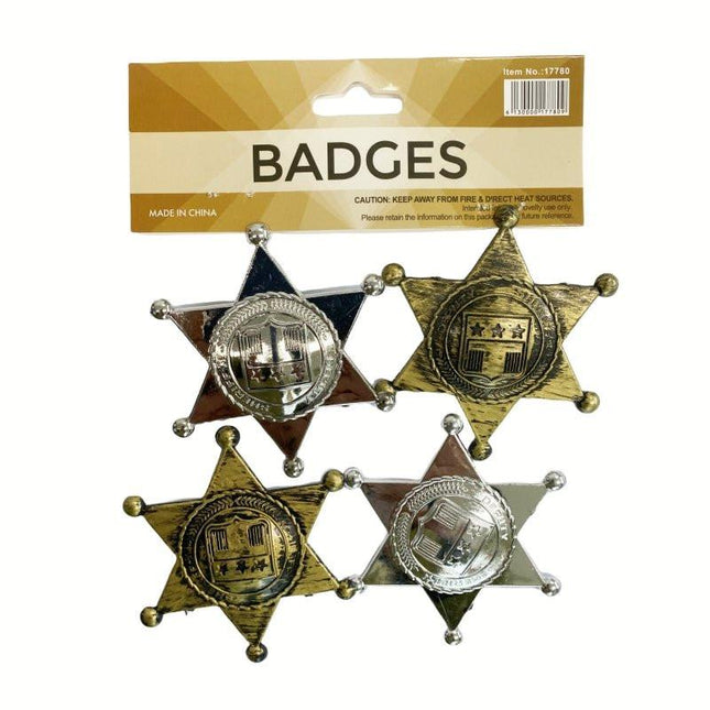 PLASTIC SHERIFF BADGE.