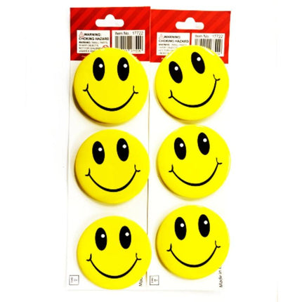 Smiley face badges - Large 5.5cm.