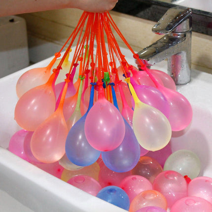 6 x Bunches Of water Balloons total 111 pack Rapid-Filling Self-Sealing Water Balloons.
