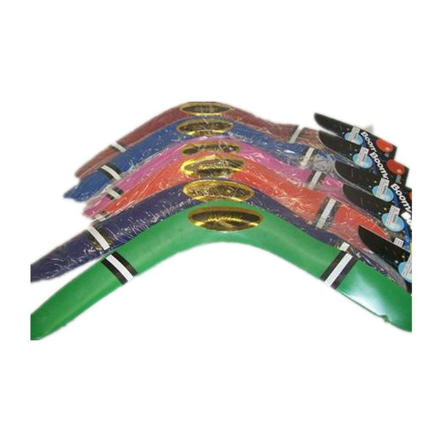 6 Pcs of Boomerang assorted colours.