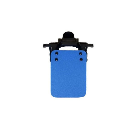 ISSF Flip-Up Eyeshield Sport Shooting Eye Shield Aim Blocker Targeting Sight Cover Blinding - Blue-Horizontal 4x3cm.