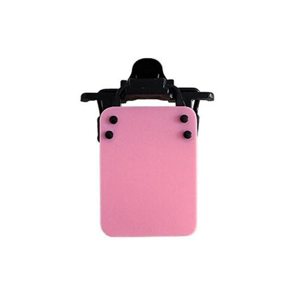 ISSF Flip-Up Eyeshield Sport Shooting Eye Shield Aim Blocker Targeting Sight Cover Blinding - Pink-Horizontal 4x3cm.