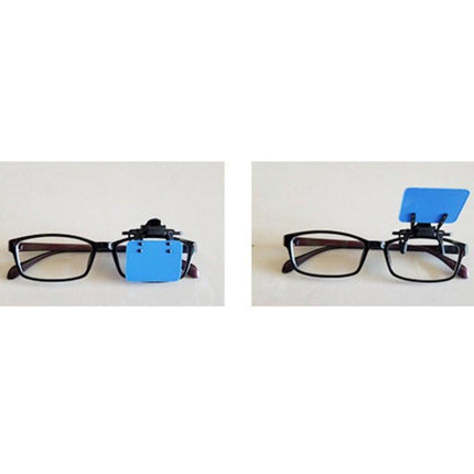 ISSF Flip-Up Eyeshield Sport Shooting Eye Shield Aim Blocker Targeting Sight Cover Blinding - Yellow-Vertical 3x4cm.