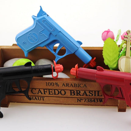 2 PCs of Diecast metal spud gun pack red + black - 2 Black.