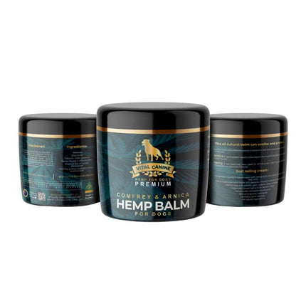 Vital Canine | Hemp, Comfrey & Arnica Balm for Dogs 60ml.