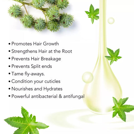 Black Castor Oil (2.02 fl oz), Jamaican Organic Regrowth Treatments.