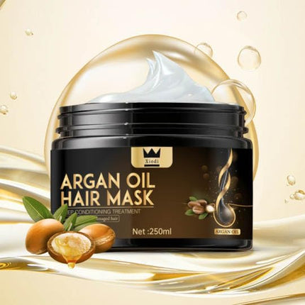 Xiodi Argan Oil Hair Mask, 100% Pure Anti-Hairfall Dandruff Treatment.