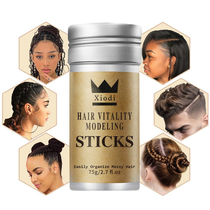 2X Hair Edge Control Hair Wax Stick | 75g Each | Natural Styling for Relaxed & Natural Hair.