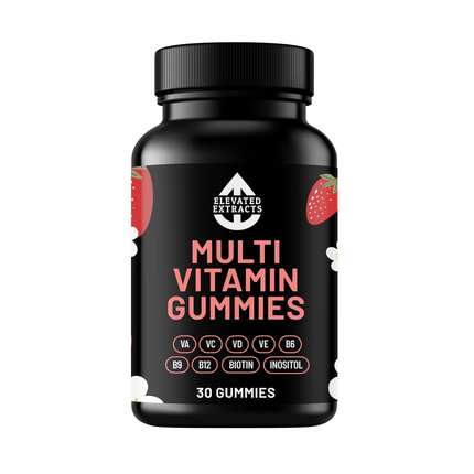 Elevated Extracts Multi-Vitamin Gummies - 30 Gummies.
