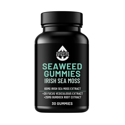Elevated Extracts Irish Sea Moss Gummies - 30 Gummies.