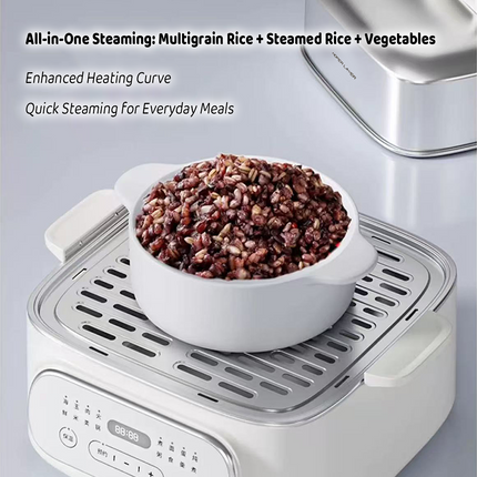 Hoper Layer Multifunctional Three-layer Stainless Steel Steamer AU Modeal.