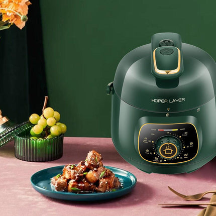 Hoper Layer Mini Electric Pressure Cooker – HL-MP160 3-Cup Small Rice Cooker.