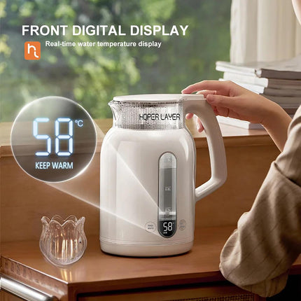 Hoper Layer Insulation Electric Kettle 1.5L 1500W Water Boiler K15-G1.