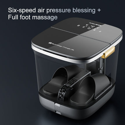 Hoper Layer Foot SPA Airbag Squeezing Foot Bath Massager Dry and Wet Dual-use QN-01.