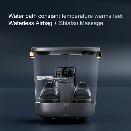 Hoper Layer Foot SPA Airbag Squeezing Foot Bath Massager Dry and Wet Dual-use QN-01.