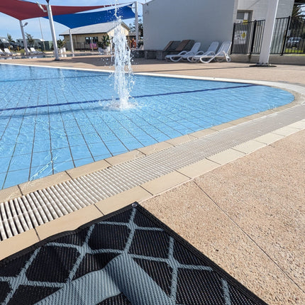 Alfresco 1.8m x 1.8m Recycled Poly Camping Mat.