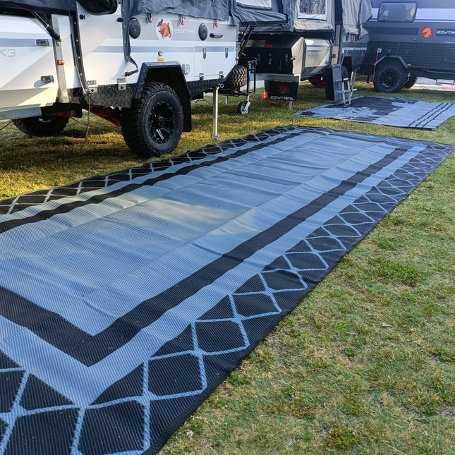 Alfresco 6m x 2.4m recycled poly mat.