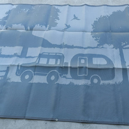 Caravan Camping 4m x 2.14m recycled mat.