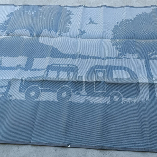 Caravan Camping 4m x 2.14m recycled mat.
