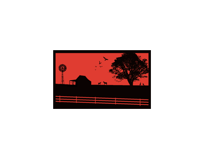 Country Orange 6m x 2.4m recycled mat.