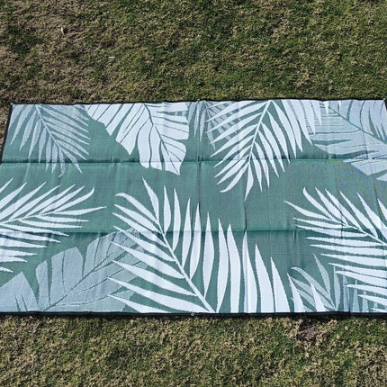 Tropical 6m x 2.4m recycled poly mat.