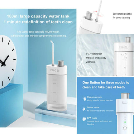 DR.BEI Portable Water Flosser GF3.