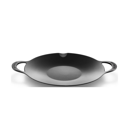 BUYDEEM Grill Pan Nonstick 36cm Round BBQ Griddle Indoor or Outdoor Cooking.