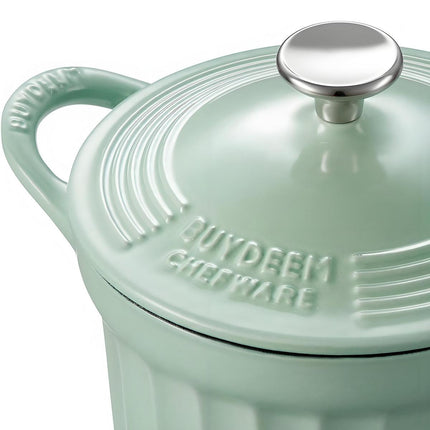 BUYDEEM 1.8L Enameled Cast Iron Dutch Oven CP541.