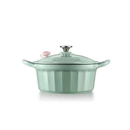 BUYDEEM CP551 Enameled Cast Iron Dutch Oven.