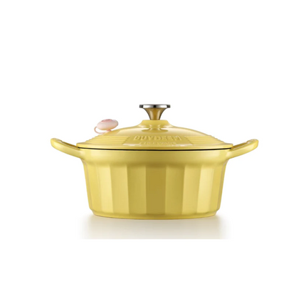 BUYDEEM CP551 Enameled Cast Iron Dutch Oven.