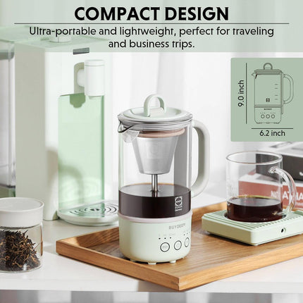 BUYDEEM Mini Multi-function Tea/Coffee Maker K32 600ml.