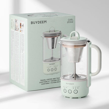 BUYDEEM Mini Multi-function Tea/Coffee Maker K32 600ml.