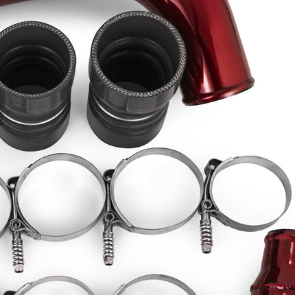 Fit Ford 03-07 6.0L V8 Powerstroke Diesel Turbo Intercooler Pipe and Boot Kit.
