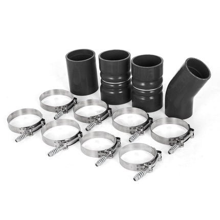 Turbo Intercooler Pipe & Boot Kit Silver for 03-07 Ford 6.0L Powerstroke Diesel.