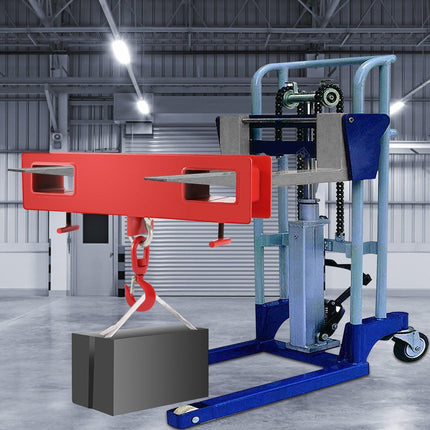 Forklift Lifting Hook 6000 LBS Capacity Forklift Lifting Hoist Swivel Hook Mobile Crane Forklift Attachments.
