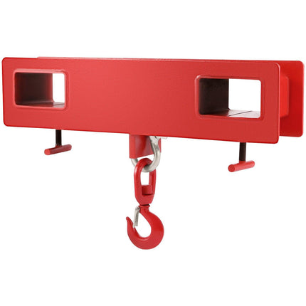Forklift Lifting Hook 6000 LBS Capacity Forklift Lifting Hoist Swivel Hook Mobile Crane Forklift Attachments.