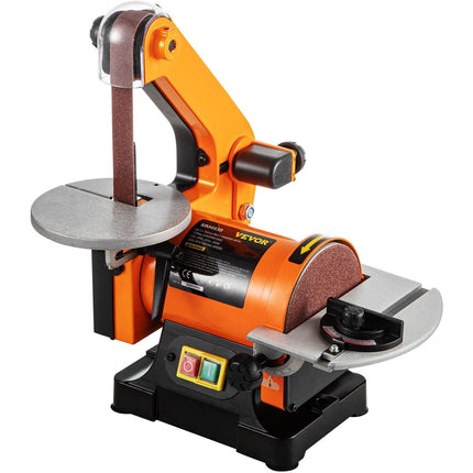 VEVOR Belt Sander 300W Grinder Sander 1 x 30 Inch Electric Belt & Disc Sander 2950 RPM Variable Speed (300W).
