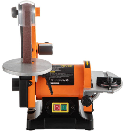 VEVOR Belt Sander 300W Grinder Sander 1 x 30 Inch Electric Belt & Disc Sander 2950 RPM Variable Speed (300W).