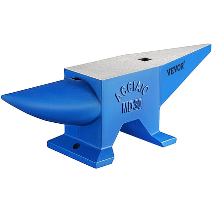 Pro Horn Anvil , 30KG/66.1LBS Weight Steel Anvil Blacksmith Blacksmith Anvil, Portable Rugged Cast Iron Anvil Blacksmith Anvil Stable Workbench Blacksmith Forge Anvil Tool.