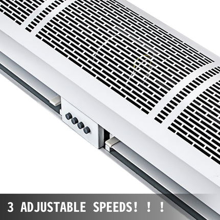 900mm Overhead Door Electric Air Curtain w/Limit Switch 3 Speeds Commercial.