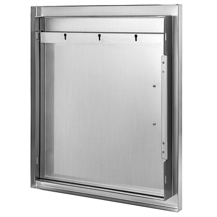 46X51CM Outdoor Kitchen BBQ Door Commercial Stainless Steel Single Access Door.