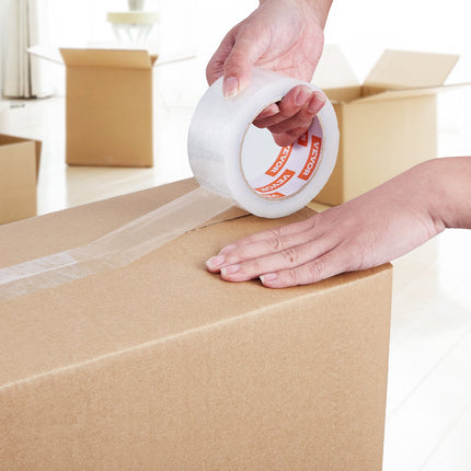 Packing Tape 18 Rolls 65 Yards Heavy Duty Clear Packing Tapes 2.7 Mil.