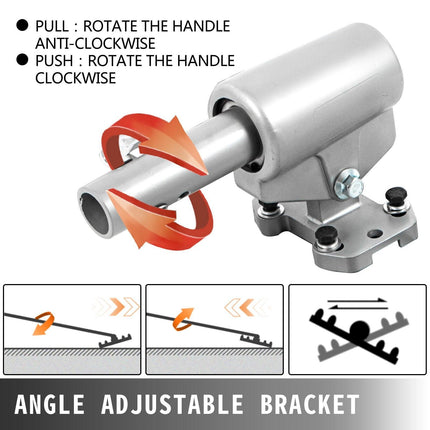 Bull Float Magnesium Concrete Float 48 x 8" Round End Concrete Float Tool Cement Tool Bull Concrete Kit Bull Float with 4 Float Handle Bull Float Bracket Concrete Tools Finishing Bull Float.