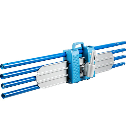 Bull Float Magnesium Concrete Float 48 x 8" Round End Concrete Float Tool Cement Tool Bull Concrete Kit Bull Float with 4 Float Handle Bull Float Bracket Concrete Tools Finishing Bull Float.