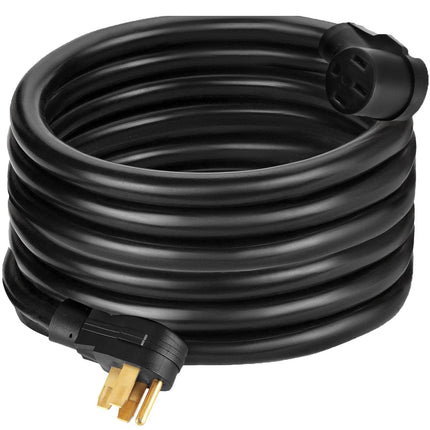 50Ft 50 Amp RV Power Cord Durable Heavy Duty RV Extension Cord Copper Wire RV Cord Power Supply Cable for Trailer Motorhome Camper.
