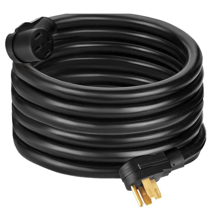 50Ft 50 Amp RV Power Cord Durable Heavy Duty RV Extension Cord Copper Wire RV Cord Power Supply Cable for Trailer Motorhome Camper.